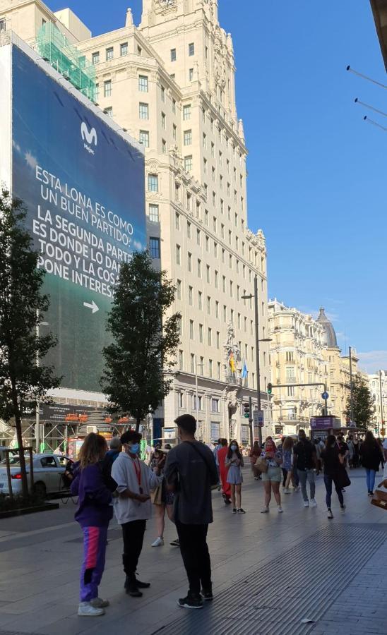 Gran Via. Salud. Puerta Del Sol. Callao. Madrid Eksteriør bilde